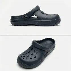 Капці на широку ногу чоловічі Прогрес ЕВА, чорні. 40 - 45