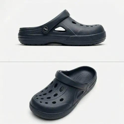 Капці на широку ногу чоловічі Прогрес ЕВА, чорні. 40 - 45