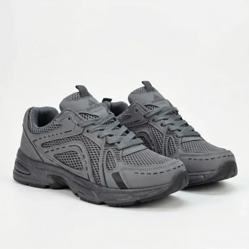 Кросівки чоловічі демісезонні Gipanis графітові (екошкіра + сітка)