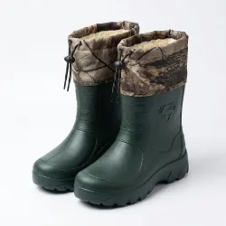 Чоботи чоловічі зимові пінка (EVA) на хутрі | Камуфляж, Із затяжкою зверху, Розміри 41-45