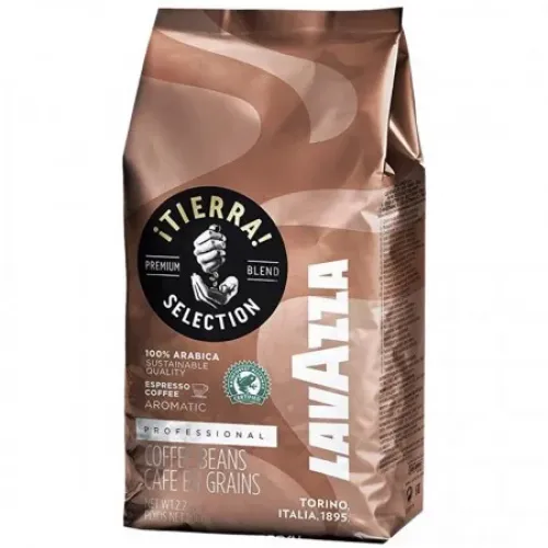 Кава в зернах Lavazza Tierra Selection 1 кг Лавацця