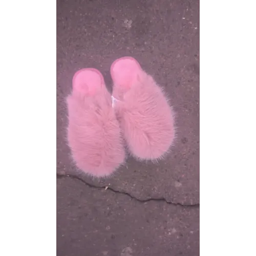 Теплі пухнасті жіночі хутряні кімнатні капці 36 — 41 38