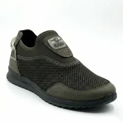 Чоловічі літні кросівки сітка сліпони мокасини Dago Style Хакі (р. 41-45)