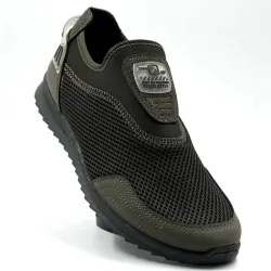 Чоловічі літні кросівки сітка сліпони мокасини Dago Style Хакі (р. 41-45)