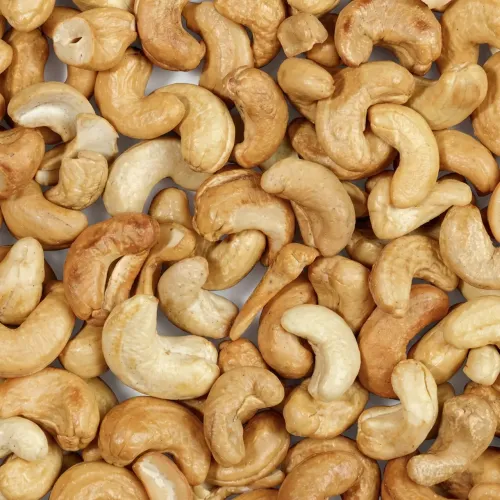 Кеш'ю смажений (ядро), золотистий та хрусткий горіх, великий калібр, смачний снек