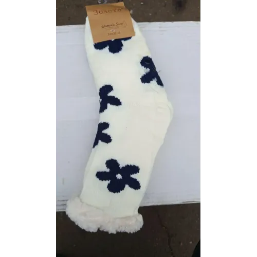 Шкарпетки жіночі, теплі шкарпетки середньої довжини, різні принти, 39-42