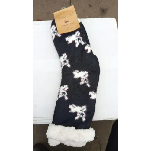 Шкарпетки жіночі, теплі шкарпетки середньої довжини, різні принти, 39-42