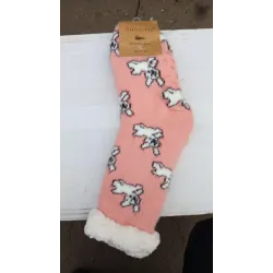 Носки женские, теплые ноальфакасочки средней длины, разные принты, 39-42