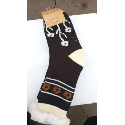 Шкарпетки жіночі, теплі шкарпетки середньої довжини, різні принти, 39-42