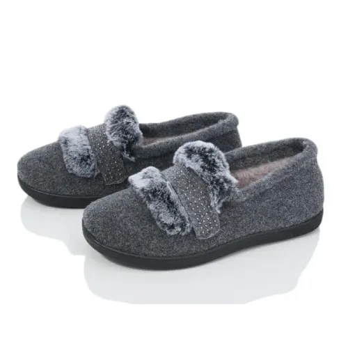 Тапочки бурочки жіночі сережки на хутрі37 41 троянд