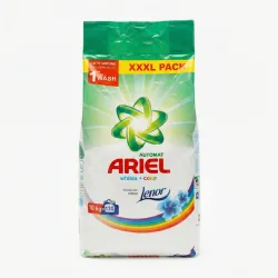 Пральний порошок Ariel Automat Whites + Color 10 кг (130 прань) — З ефектом Lenor (XXXL Упаковка)