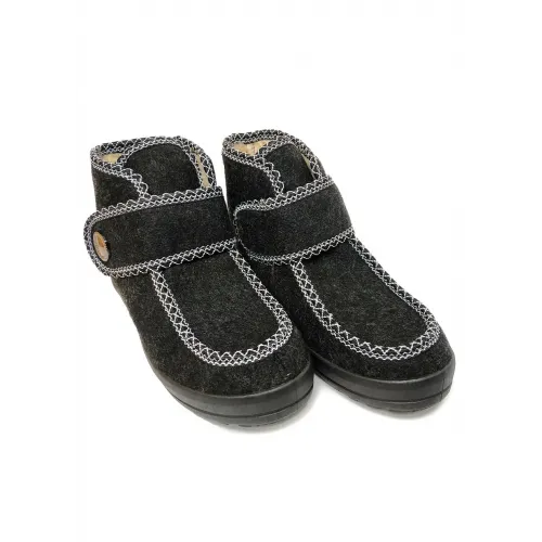 Бурки сукняні чорні на липучці 37 - 42