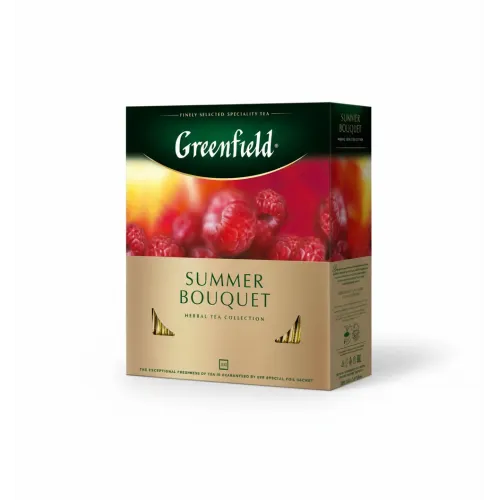 Чай пакетований Greenfield Summer Bouquet 100 шт х 2 м