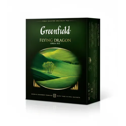 Чай пакетований Greenfield Flying Dragon 100 х 2 м