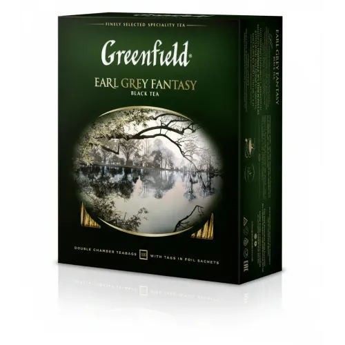 Чай пакетований Greenfield Earl Grey Fantasy 100 х 2 м