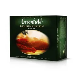 Чай пакетований Greenfield Golden Ceylon чорний 50 х 2 м