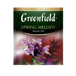 Чай чорний з чебрецем Greenfield Spring Melody 100 пак. м/у HoReCa