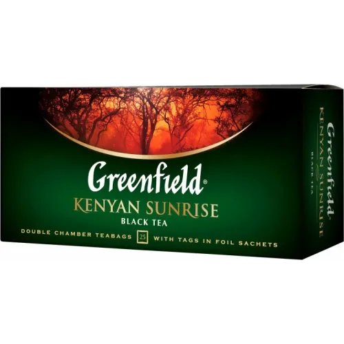 Чай чорний кенійський Greenfield Kenyan Sunrise 25 пак.