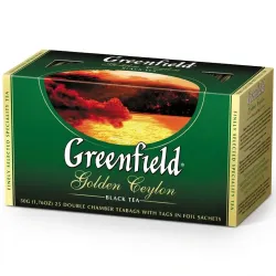 Чорний чай Greenfield Golden Ceylon - Цейлон в пакетиках 25 шт