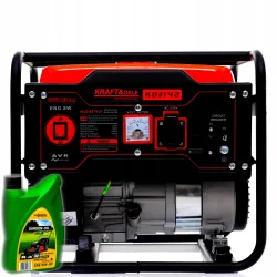 Генератор однофазный кд3142 + масло