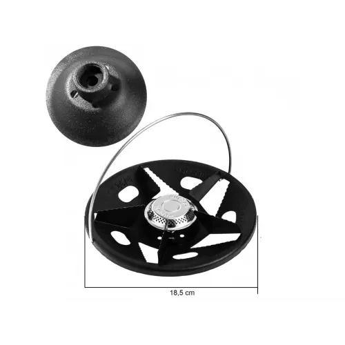 Пальник маленький 18 см туристичний для польського газового балона ( NURGAZ )