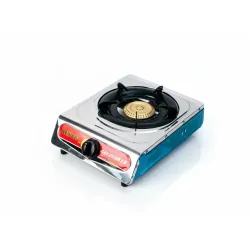 Газова плита BESSE настільна 1 пальник (нержавіюча)