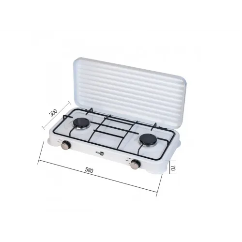 Портативная газовая плита StarLux ( 2 конфорки )