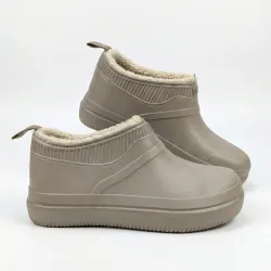 Жіночі калоші утеплені Dago з петелькою (сині та бежеві) (р. 36-42)