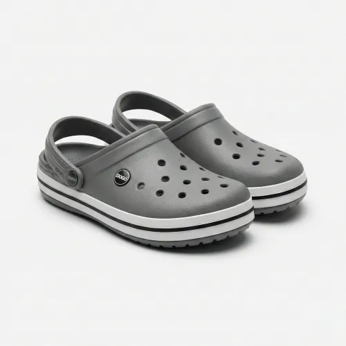 Сабо жіночі та підліткові Даго Стиль (сірі) крокси з ЕВА