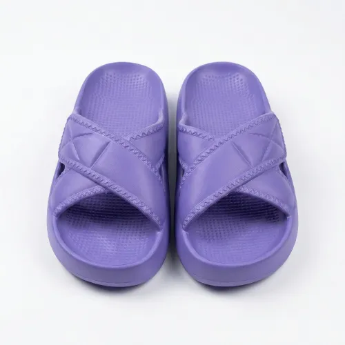 Жіночі шльопанці сланці пінка Dago Style фіолетові вістерія