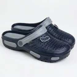 Сабо чоловічі крокси Gipanis Fresh (темно-сині) з поворотним ремінцем