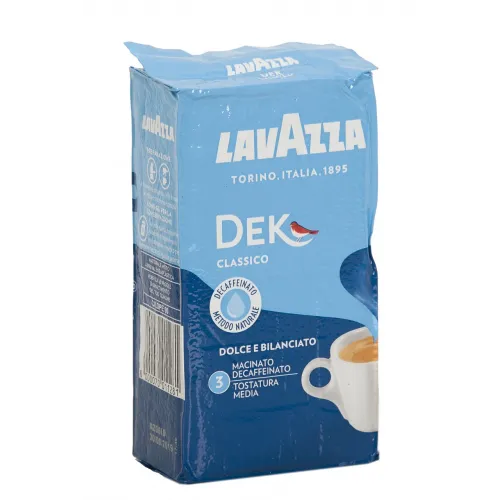 Кава мелена Lavazza decaffeinato 250 ГР