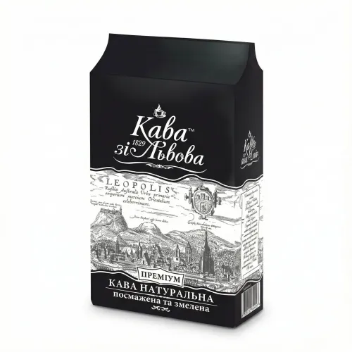 Кава мелена Кава зі Львова Преміум 225 г