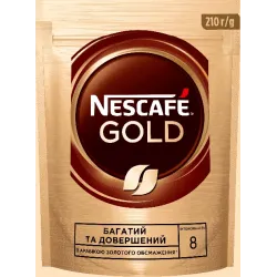 Кава розчинна NESCAFE Gold 210 г (7613035443600)