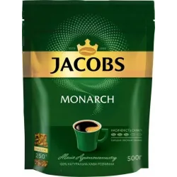 Кава розчинна «Jacobs» Монарх 500 грам
