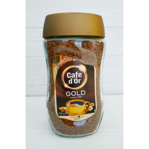 Кава розчинна Cafe d'or Gold 200гр. (Польща)