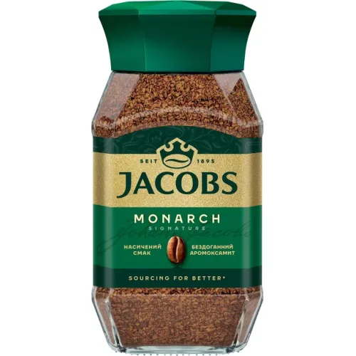 Кава розчинна JACOBS MONARCH 190 ГР С/Б Original