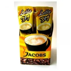 Кава розчинна JACOBS MONARCH LATTE 3В1, СТІК (10 ШТУК) Original