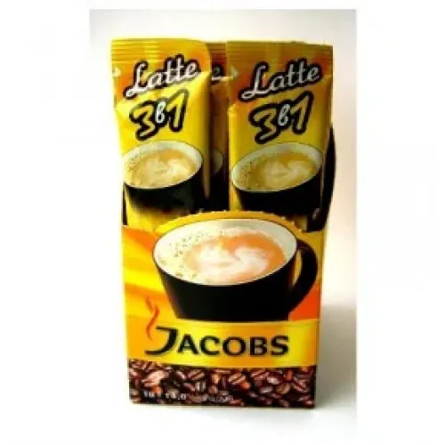 Кава розчинна JACOBS MONARCH LATTE 3В1, СТІК (10 ШТУК) Original