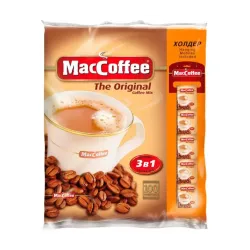 Кава розчинна Maccoffee Original 100 пакетів
