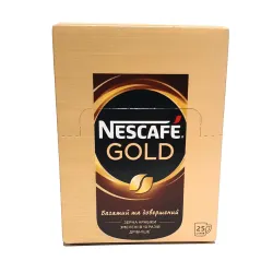 Кава NESCAFE Gold розчинна в стіках 25 шт x 1.8 м