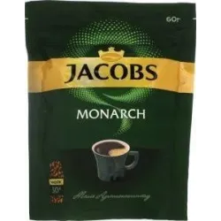Кава розчинна сублімована Jacobs Monarch 60 г у м'якій упаковці