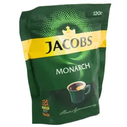 Кава розчинна сублімована Jacobs Monarch 120 г у м'якій упаковці
