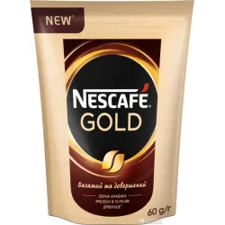 Кава NESCAFE Gold розчинна 60 г