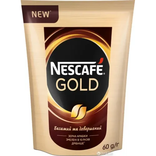 Кава NESCAFE Gold розчинна 60 г