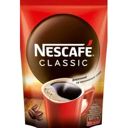 Кава розчинна Nescafe Classic \ Нескафе Класік 60 г