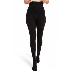 Теплі чорні колготки на флісі, колготки 2800 den