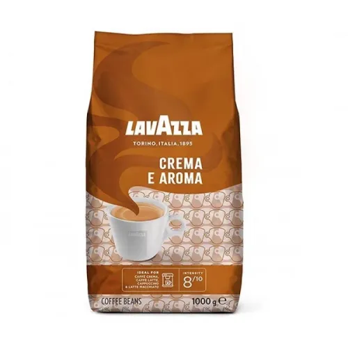 Кава в зернах Lavazza Crema e Aroma 1кг Коричнева (Старий дизайн)