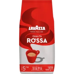 Кава в зернах Lavazza Qualita Rossa 1кг. Лавацца Росса