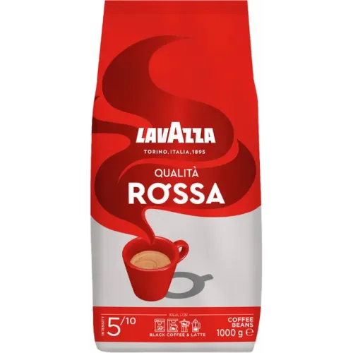 Кава в зернах Lavazza Qualita Rossa 1кг. Лавацца Росса